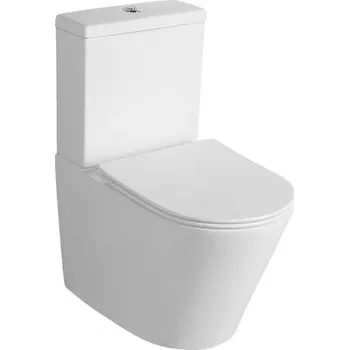 Klozet Sapho Mísa klozetová kombi s nádržkou, sp./zadní, PACO RIMLESS