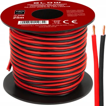 elektrický kabel Reproduktorový kabel Blow 4162# 2 x 0,75 mm2, délka 25 m