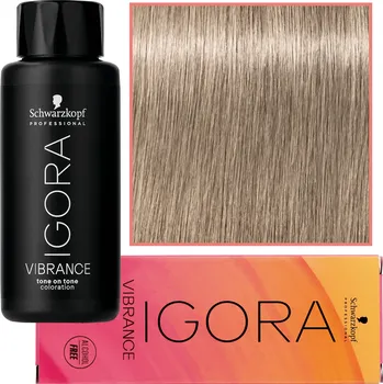 Barva na vlasy Schwarzkopf IGORA Vibrance barva v tónu 9-1 světle popelavá blond 60 Ml