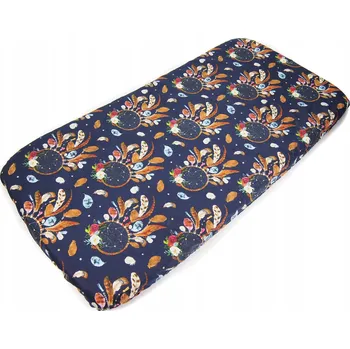 Prostěradlo PROSTĚRADLO 90x200 cm S GUMOU DO POSTELE BAVLNA Kerstin