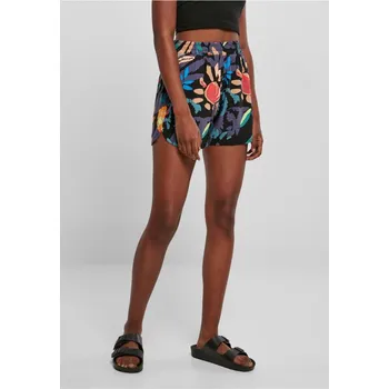 Dámské kraťasy Ladies AOP Viscose Resort Shorts - blackfruity XS