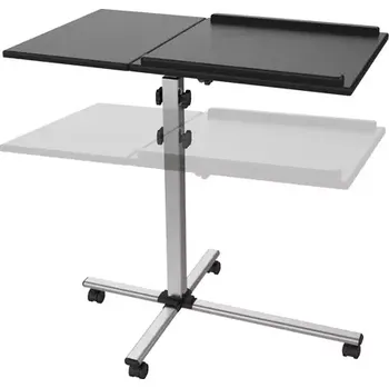 Monitor Techly Univerzální vozík pro projektor | notebook se dvěma policemi černá (101485)