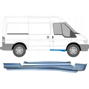 Prah karosérie Opravný plech prahu předních dveří pro Ford Transit 2000-2013 / Pravý