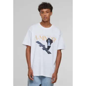 Pánské tričko A-Minor Oversize Tee - white 3XL