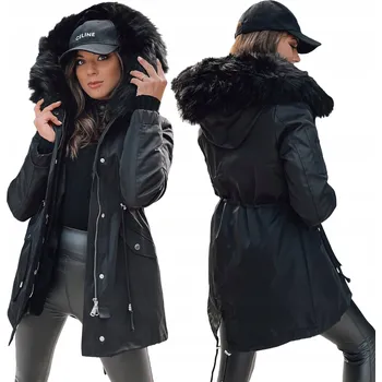 Dámská parka DStreet dámská bunda parka s kapucí TY3957 velikost XS