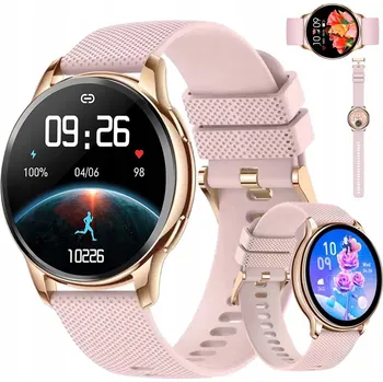 Hodinky CHYTRÉ HODINKY DÁMSKÉ HODINKY MENU HOVORY UPOZORNĚNÍ PULS SPORT ZDRAVÍ