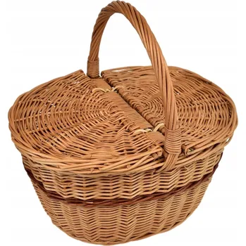 Obraz Piknikový koš proutěný hnědý