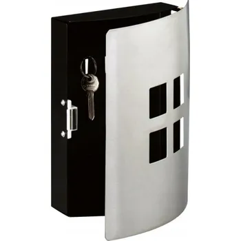 Skříňka na klíč Skříňka na klíče Zeller černo-stříbrná 24 cm