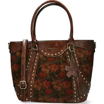 Kabelka Laura Vita Laura Vita dámská stylová kabelka - hnědá