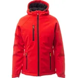 PAYPER GALE PAD LADY S00579-P114 / Softshellová zimní bunda s kapucí - red/black S