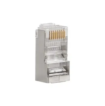 Konektor Lanberg | RJ45 CAT.6 FTP KONEKTOR 8P8C PRŮCHOZÍ TYP (20KS)