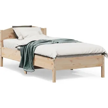 Postel zahrada-XL Postel bez matrace 75 x 190 cm masivní borovice 842626