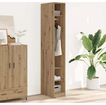 Šatní skříň vidaXL Šatní skříň 30 x 50 x 200 cm kompozitní dřevo [3307685] Barva: dub artisan