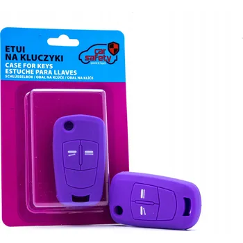Fialové silikonové pouzdro na klíče Opel - EPKC42 CARSAFETY