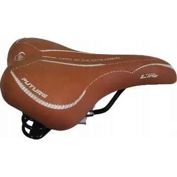Sedlo na kolo Sedlo na kolo Monte Grappa hnědé s pružinami