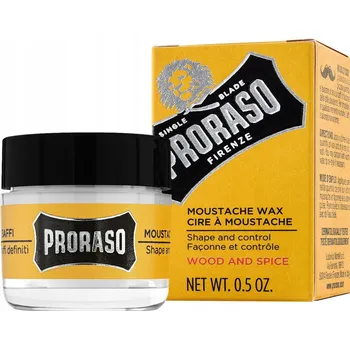 Péče o vousy Vosk Proraso Wood & Spice 15 ml