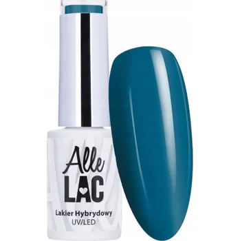 Lak na nehty Hybridní lak barevný lak AlleLac Odstíny modré