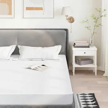 Chránič matrace Chránič matrace bílý 100 x 200 cm nepropustný