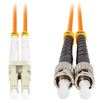 Datový kabel Lanberg | OPTICKÉ VLÁKNO PATCHCORD MM ST/UPC-LC/UPC DUPLEX 5M LSZH OM2 50/125 3.0MM ORANŽOVÁ