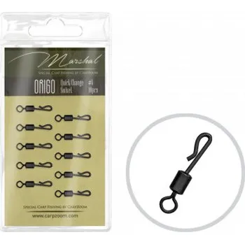 Carp Zoom Obratlík rychloupínací Marshal - 10 ks/vel.4