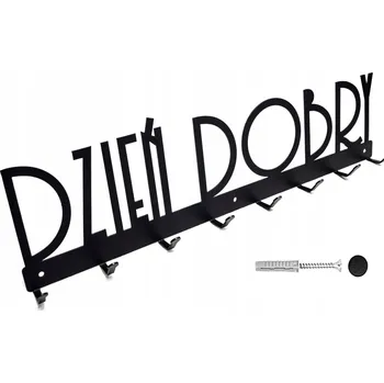 Věšák Šatní ramínko kovový KambergArt černý