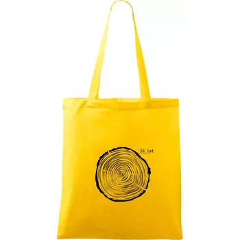 Letokruhy - 25 - Taška bavlněná - 42 x 38 cm ( Žlutá )