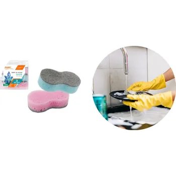 Utěrka Kuchyňská drátěnka, profilovaná Ravi 3 ks