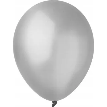Balónek Latexové balónky Decomex 11" stříbrné, 100 ks