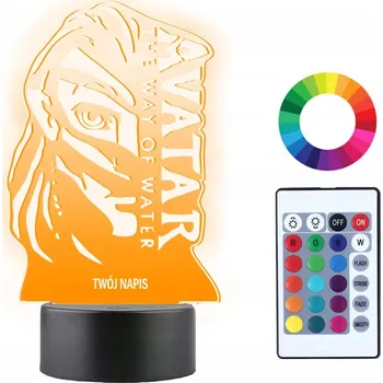 Lampička Plexido vícebarevná Noční lampa