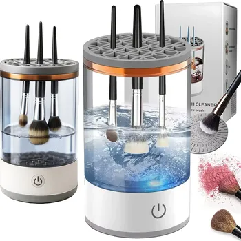 Kosmetický štětec Elektrický čistič/myčka kosmetických štětců na make-up