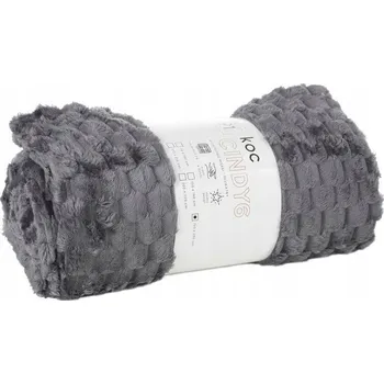 deka Deka Eurofirany polyester 70 cm x 160 cm šedá