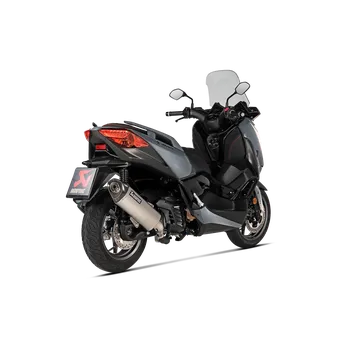 Výfuk pro motocykl Výfuk Akrapovič na Yamaha X-MAX 125 (21-24) Slip-On Line (SS)