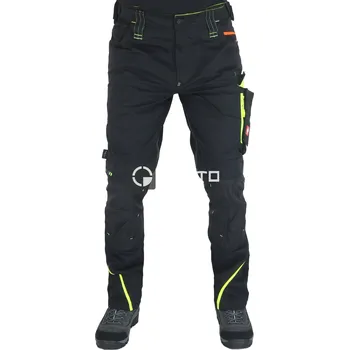 Pánské kalhoty Engelbert Strauss e.s.motion černé pánské pracovní kalhoty 46