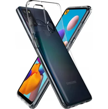 Pouzdro na mobilní telefon Zadní Kryt Hero Case pro Samsung Galaxy A21s bezbarvý