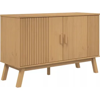 Příborník do zásuvky Příborník OLDEN 114x43x73,5 cm, hnědý, masivní borovicové dřevo