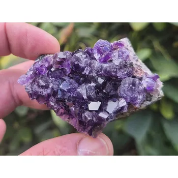 Přírodní kámen Ametyst drúza malá přírodní Uruguay (69g)