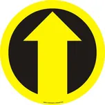 Heskins Podlahová značka směrová šipka žlutá 430 mm