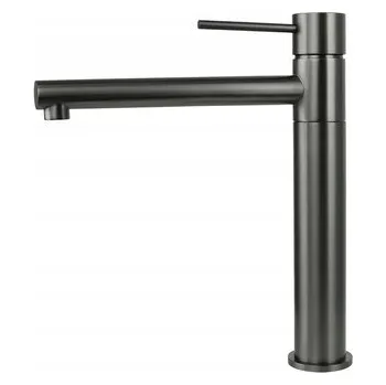 Vodovodní baterie Stojánková baterie Corsan CMB7521GM Lugo s otočnou hubicí, barva GunMetal