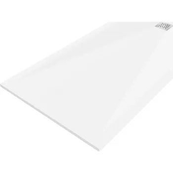 Sprchová vanička Mexen Stone+ sprchová vanička kompozitní obdélníková 180 x 90 cm, bílá - 44109018 Obdélníkové sprchové vaničky