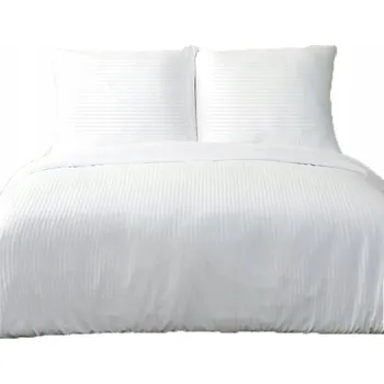 Povlečení SADA POVLEČENÍ BAVLNA 160x200 + 2x POVLAK NA POLŠTÁŘ 1cm HOTEL