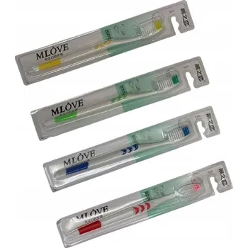 Zubní kartáček Kartáček Medium v blistru. Mix barev.