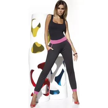 Legíny Hannah - Bas Bleu S černo/růžová