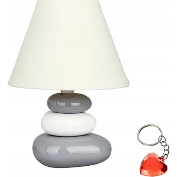 Lampička Stolní lampa Rabalux Salem bílá 40 W