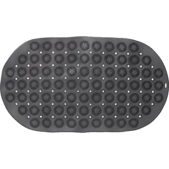 Protiskluzová podložka Prostiskluzová podložka do vany šedá 68x37 cm