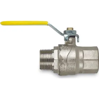 Vodovodní kohout Profi Uzávěr kulový 1" MF, plyn, páčka, typ GCKKP, PN5