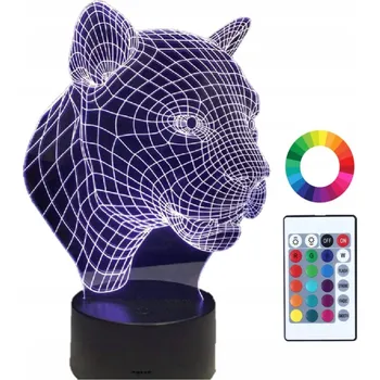 Lampička Plexido vícebarevná Noční lampa