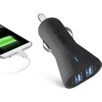 SBS Autoadaptér Mini 2x USB černá (TECR2USB24AFAST)