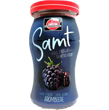 SCHWARTAU SAMT BROMBEERE - ovocný ostružinový džem - 270g