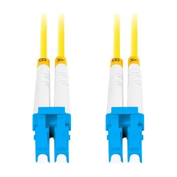 Datový kabel Lanberg | OPTICKÝ PATCHCORD SM LC/UPC-LC/UPC DUPLEX 0,5 M LSZH G657A1 3,0 MM ŽLUTÝ