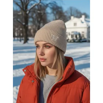 Čepice Sinsay - Čepice beanie - béžová - 750FG-80M - 750FG-80M-ONE